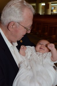 Charles Humphries and first great-grandson Charles Conoly