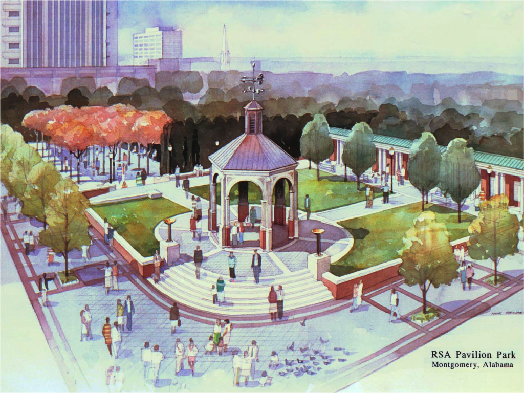 Pavilion Concept Drawing